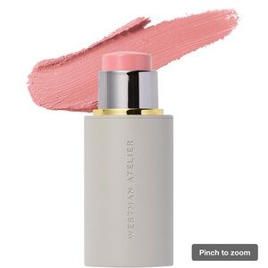 Westman Atelier Baby Cheeks Lip + Cheek Cream Blush Stick in COQUETTE- NWT